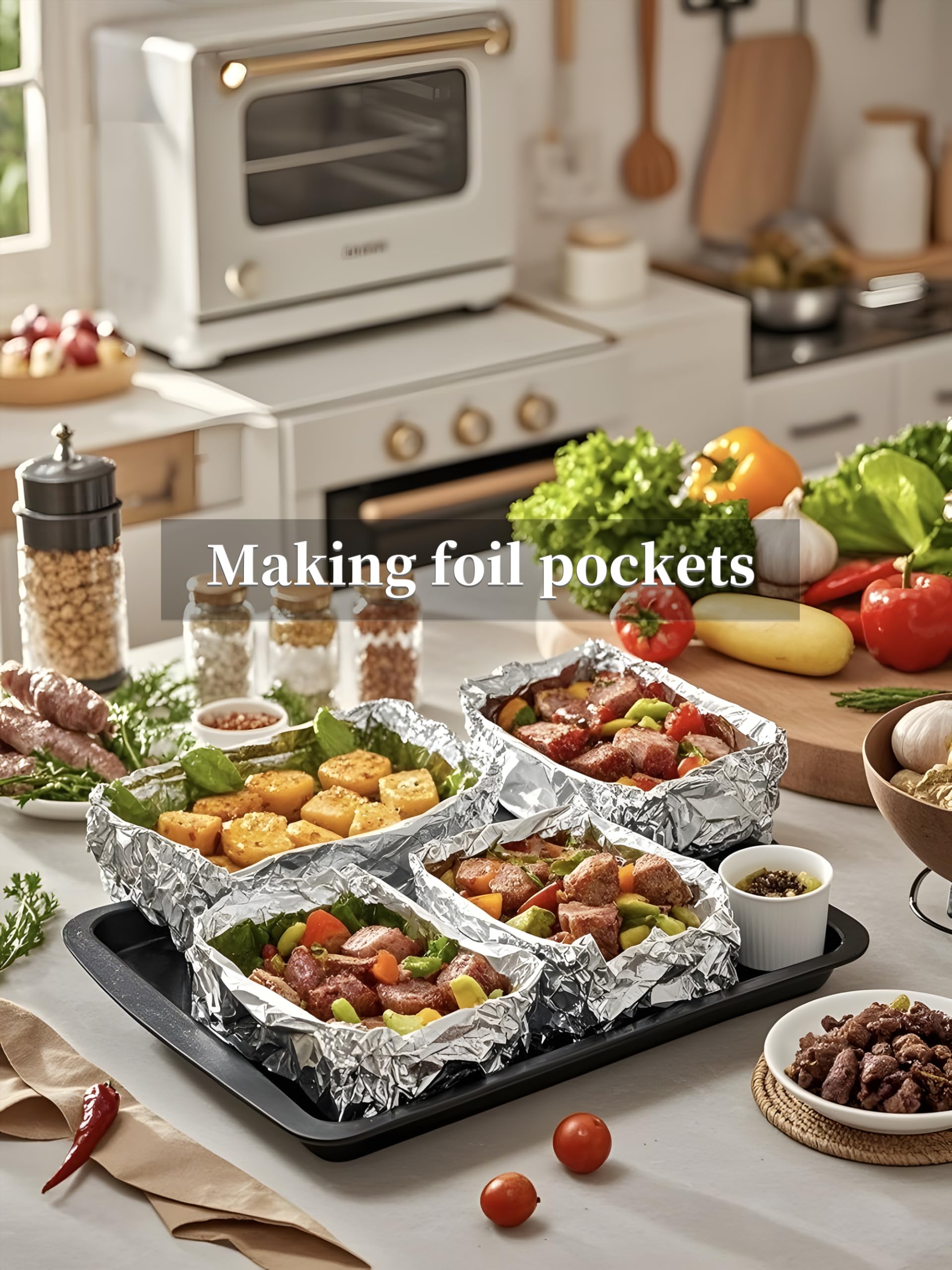 Miktomeh Standard Aluminum Foil 12" x 250 Sq Ft