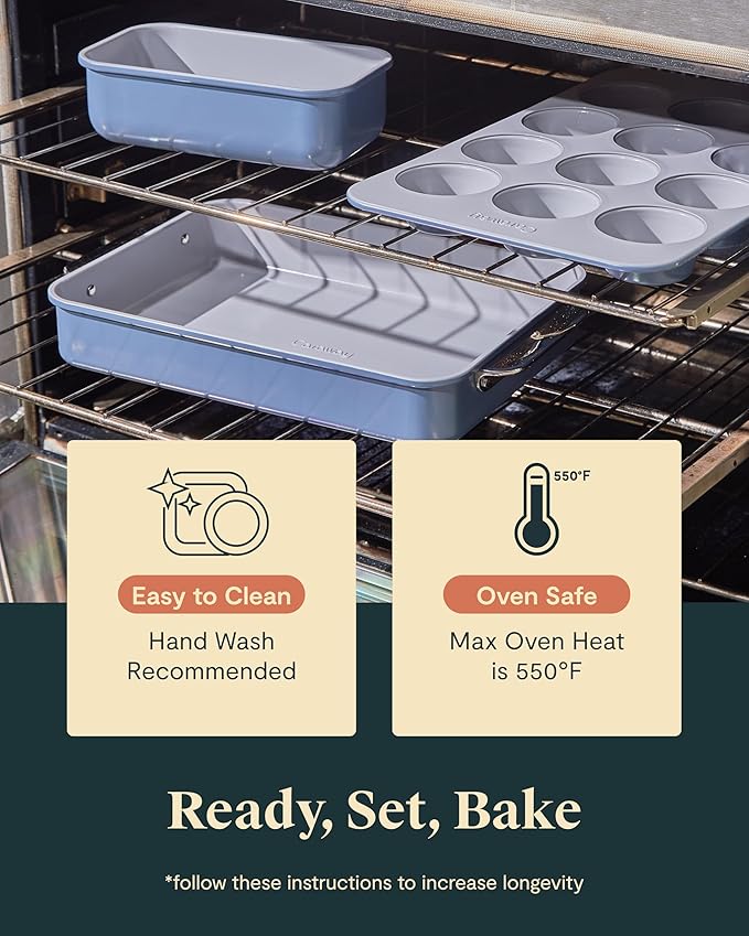 Caraway 11-Piece Non-Stick Ceramic Bakeware Set