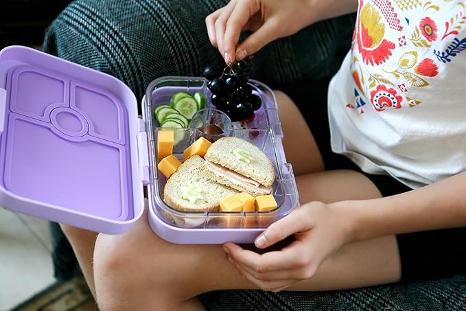 Yumbox Panino Leakproof Bento Lunch Box - Lavande Purple Unicorn