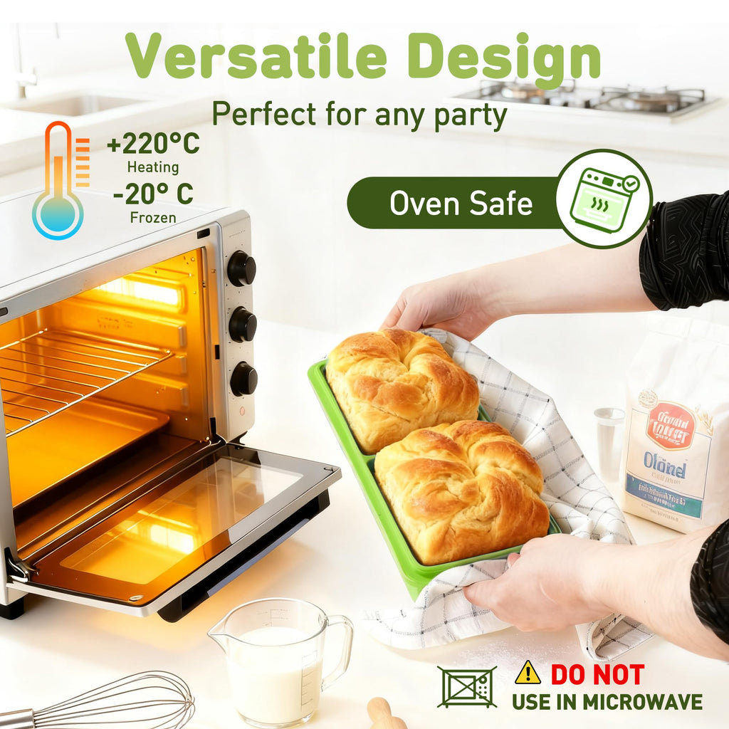 Silicone Freezer Tray with Lid Soup Freezer Container Molds with Steel Reinforced Rim Ice Cube Freezer Molds for Soup, Sauce, Leftovers, Homemade Meal Prep Containers Butter Molds Kitchen Sets