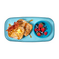 madesmart dipware Small Serving Plate, Stackable & Removable Dip Bowl for Salsa, Queso, Salad, Olives, Dishwasher & Microwave Safe, Multipurpose Plate & Bowl, Turquoise