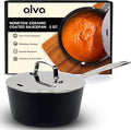 Alva Maestro 2-Quart Ceramic Nonstick Saucepan with Lid