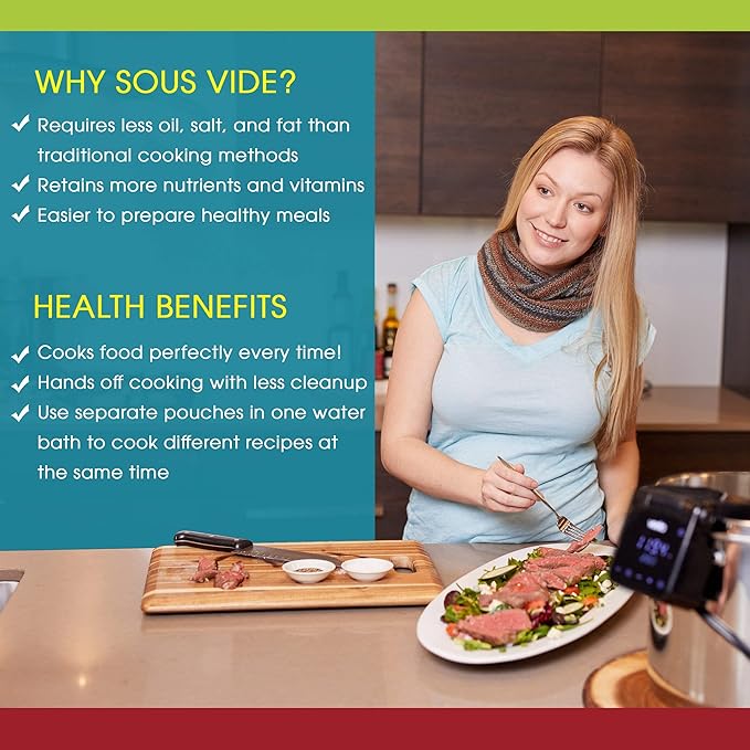 Vesta Precision Sous Vide Cooker, 30L Capacity, WiFi App Control