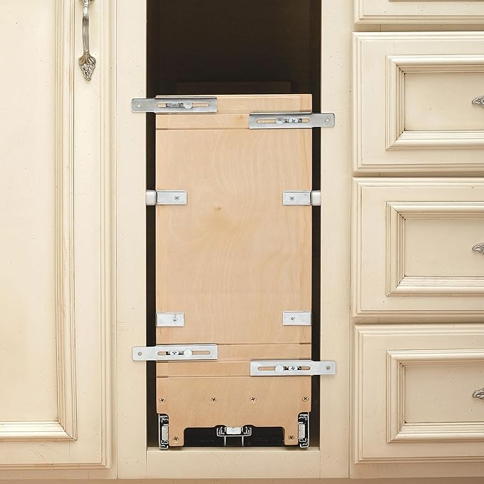 Rev-A-Shelf Pullout Bakeware Organizer w/Soft-Close, Min Opening 5.5" Wide