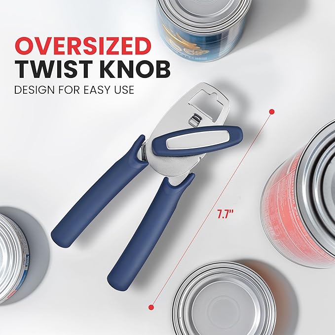 Zulay Kitchen Heavy Duty Stainless Steel Manual Can Opener