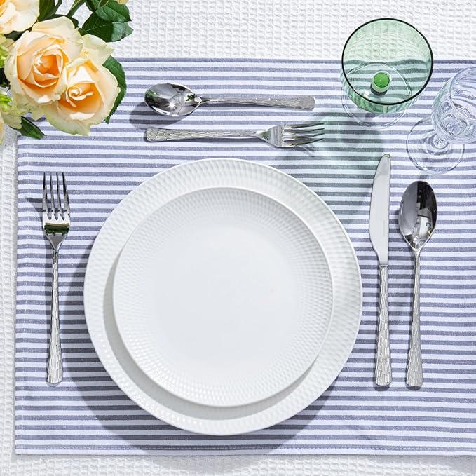 Silverware Set for 4, 20 Piece Flatware Set, 18/10 Stainless Steel