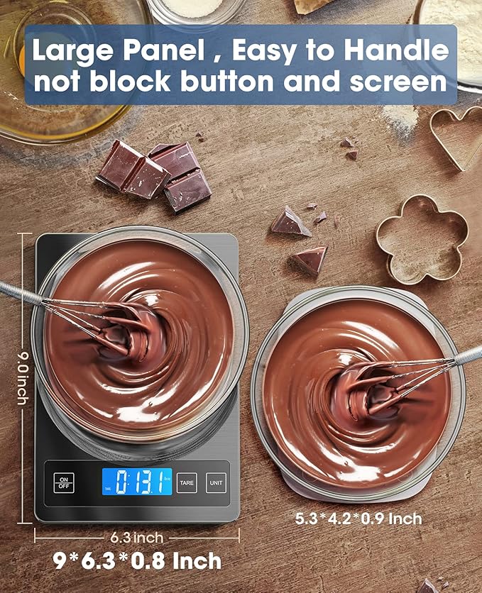 Nicewell Digital Kitchen Food Scale 22lb for Cooking Baking