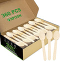 360 Pcs Disposable Wooden Spoons, Compostable Spoon Set