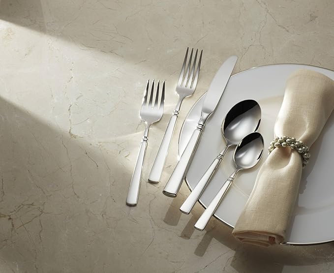 Oneida Easton Teaspoons Silverware Set for 4, Flatware
