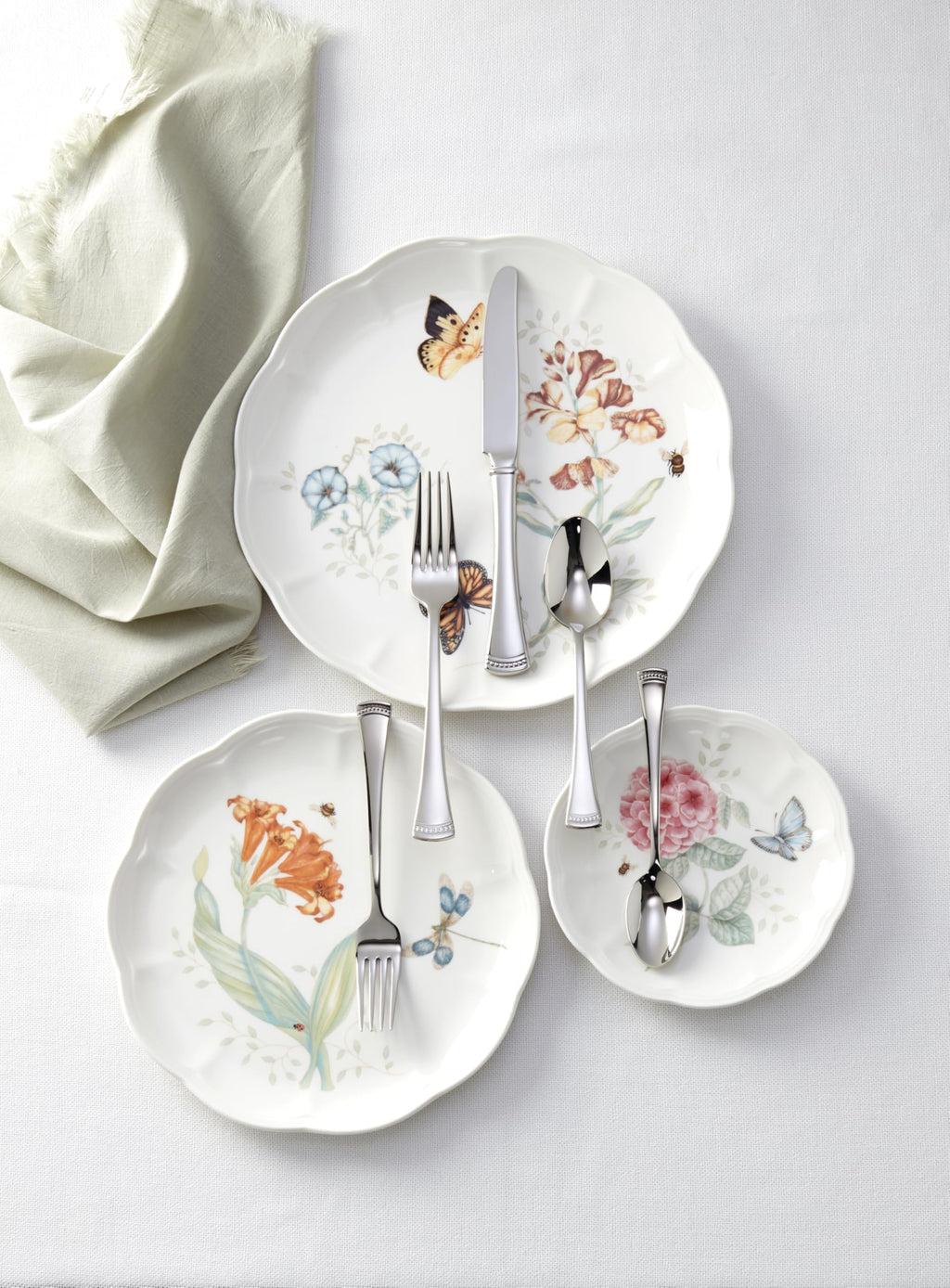 Lenox Portola 20-Piece 18/10 Silverware Set for 4, Flatware