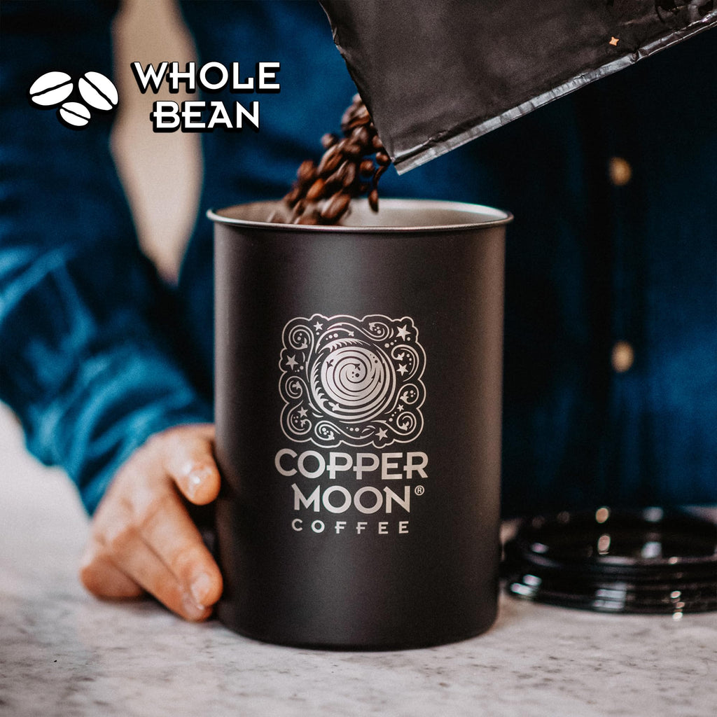 Copper Moon Whole Bean Coffee, Medium Roast, Stargazer Blend, 5 lb