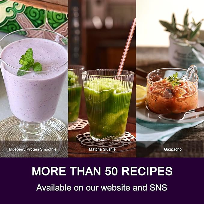 Tiger Smoothie Blender | Blender for Smoothies, Matcha, & Frozen Drinks | 45° Diagonal Blade | 10-Speed Countertop Blender | Made in Japan | Crush Ice & Whole Fruits | 32 oz