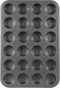 Walooza Mini Muffin & Cheesecake Pan, Nonstick 24, Toast Oven Baking Supplies