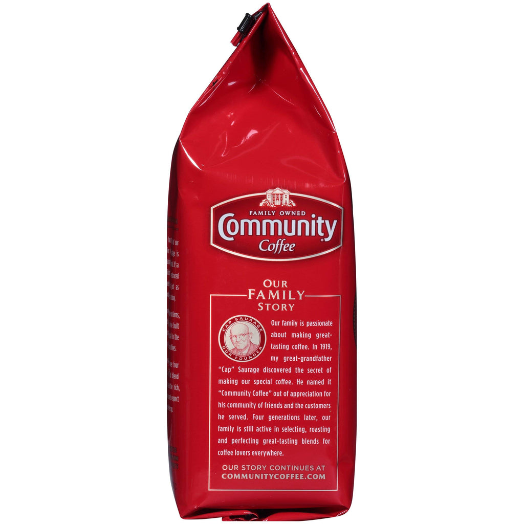 Community Coffee Premium Ground Coffee, Signature Blend, Dark Roast, 12 Ounce (Pack of 1)