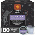 Copper Moon K-Cup Coffee Pods, Dark Roast, Sumatra Blend, 80 Count