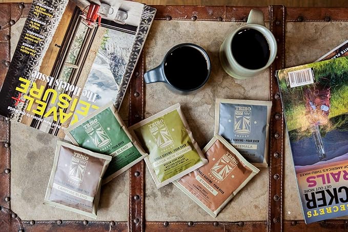 TRIBO Coffee Single-Serve Pour Over Packets, Assorted Specialty Variety