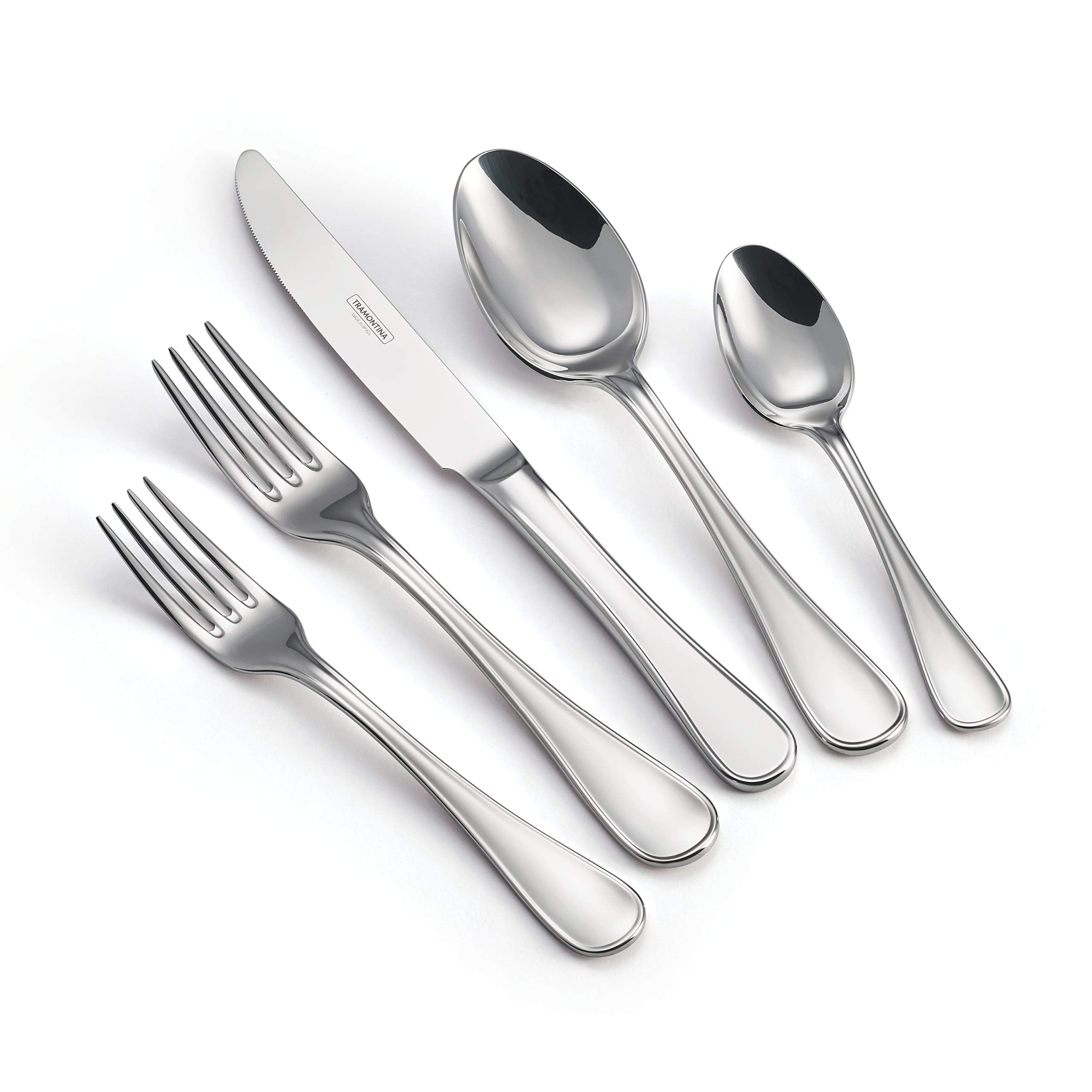 Tramontina 20 Piece Silverware Set - Firenze Utensils Set