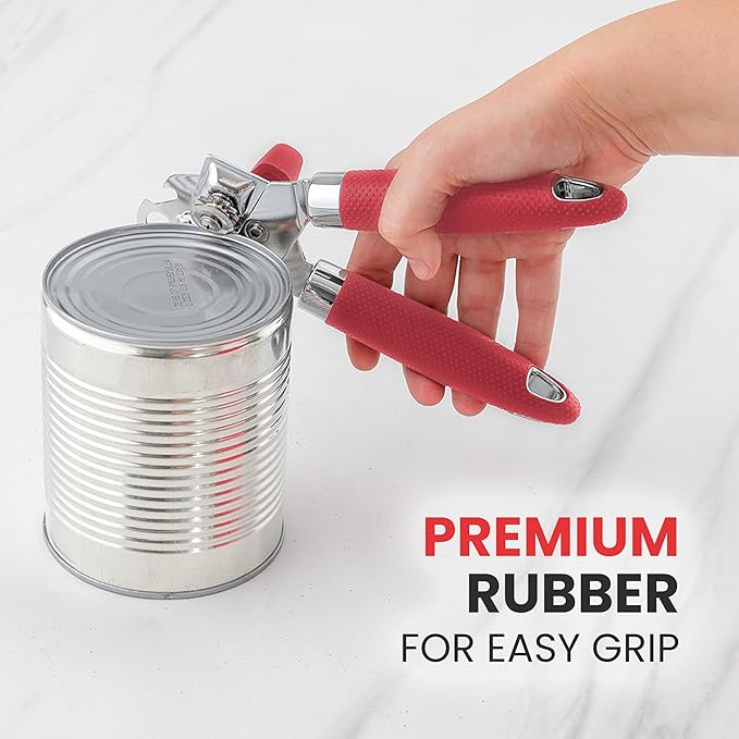 Zulay Kitchen Can Opener with Large Bottle Opener
