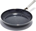 OXO Agility Series 12" Frying Pan Skillet, Ceramic Nonstick Cookware PFAS-Free, Induction Suitable, Quick Even Heating, Stainless Steel Handle, Chip-Free Rims, Dishwasher and Oven Safe