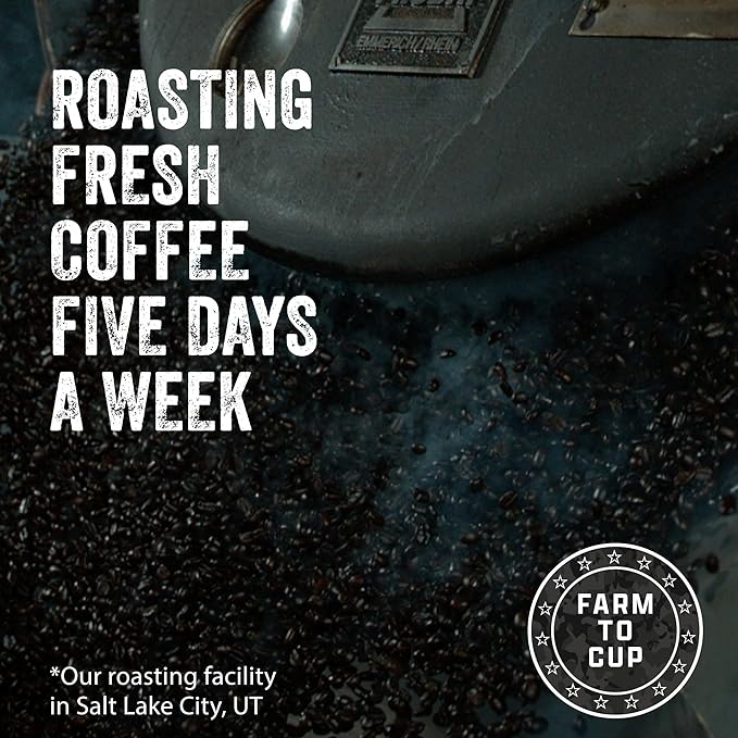Black Rifle Coffee Dark Roast Ground Coffee Murdered Out 12 oz