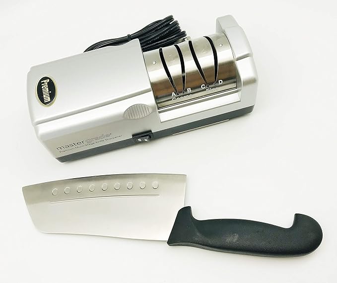 Master Grade Premium Knife Sharpener Bundle Deal with Martin Yan's Chef Knife