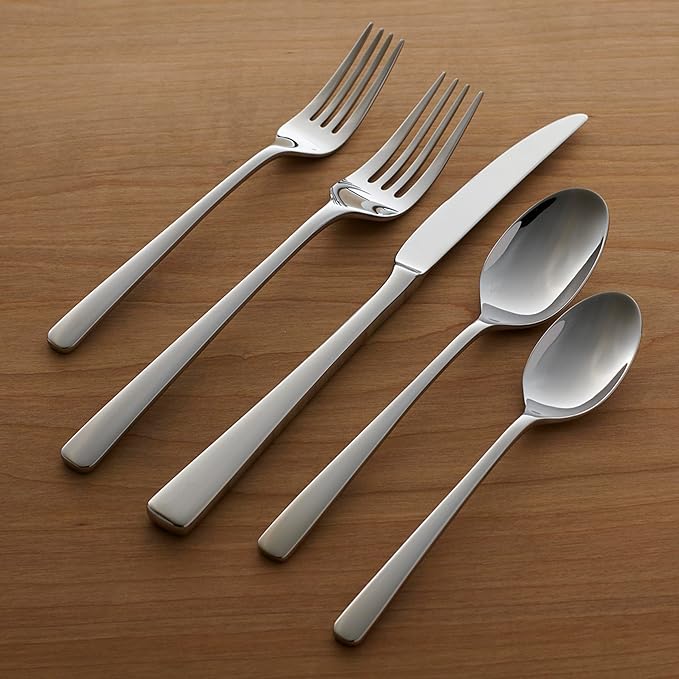 Oneida Doublet 20-Piece 18/0 Silverware Set for 4, Flatware