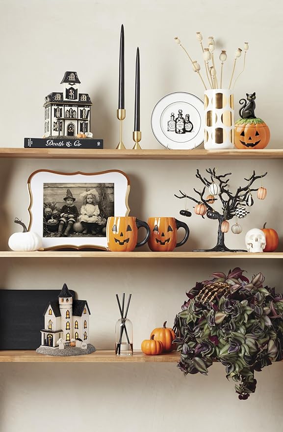 Lenox Vintage Halloween Light-Up Manor Figurine