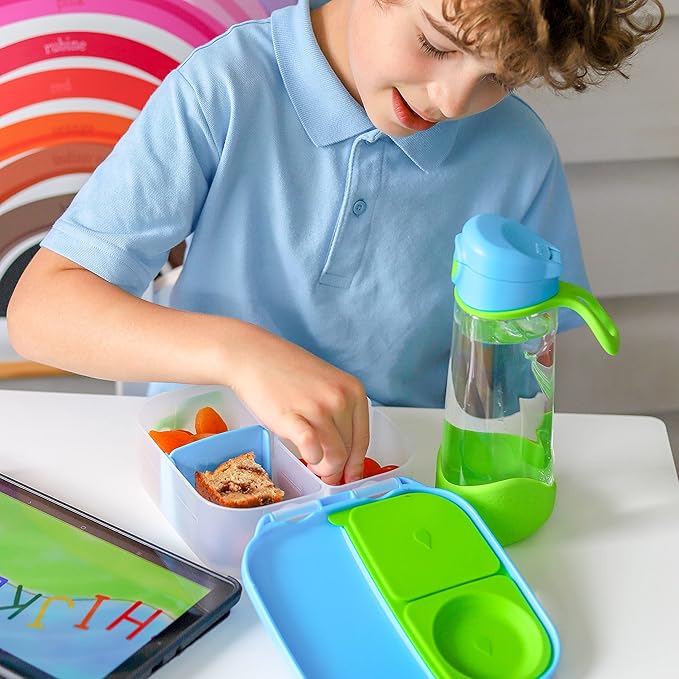 b.box Mini Lunch Box, Snack Containers for Kids, Lunch Box Kids, 4.25 Cup