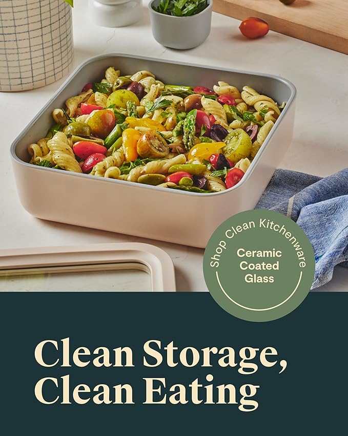 Caraway Glass Food Storage Container with Lid