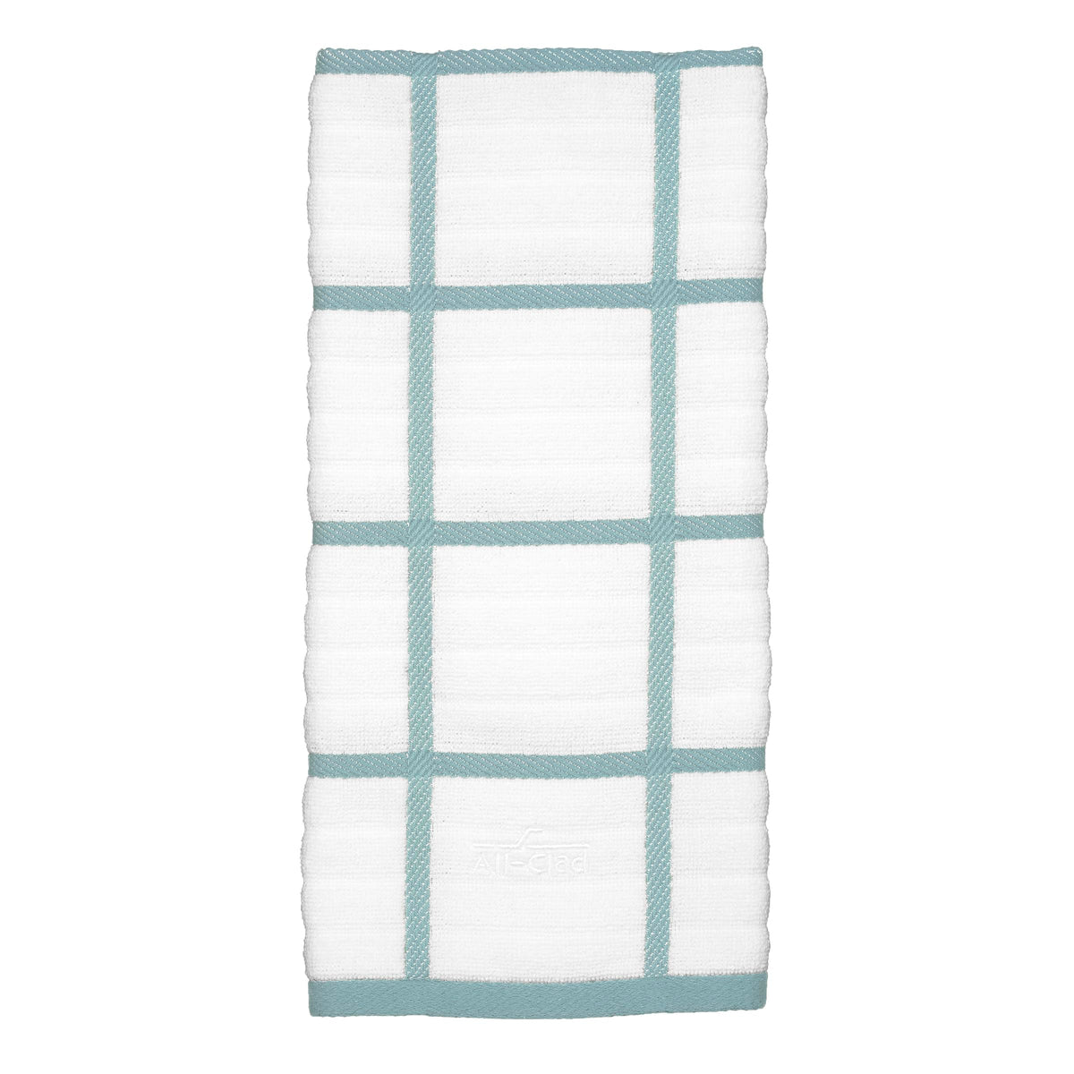 All-Clad Solid Kitchen Towels: Highly Absorbent, Super Soft Long Lasting - 100% Cotton, 17"x30" Tea Towels for Cleaning & Drying Dishes, Pans, Glassware, or Countertops, (2-Pack), Fennel