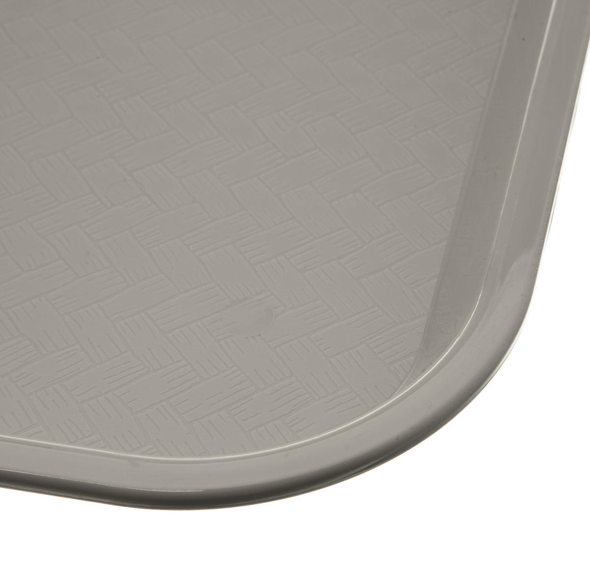 Carlisle FoodService Products Café Cafeteria Tray, Fast Food Tray for Restaurant or Commercial Use, 14" x 18", 12 Count, Gray