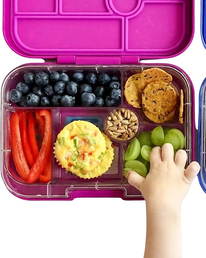 Yumbox Original Bento Lunch Box for Kids (Power Pink Unicorn)