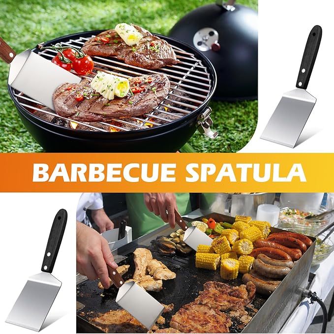 20 Pcs Small Pizza Spatula Bulk for Brownie Cookie Kitchen Serving,Black