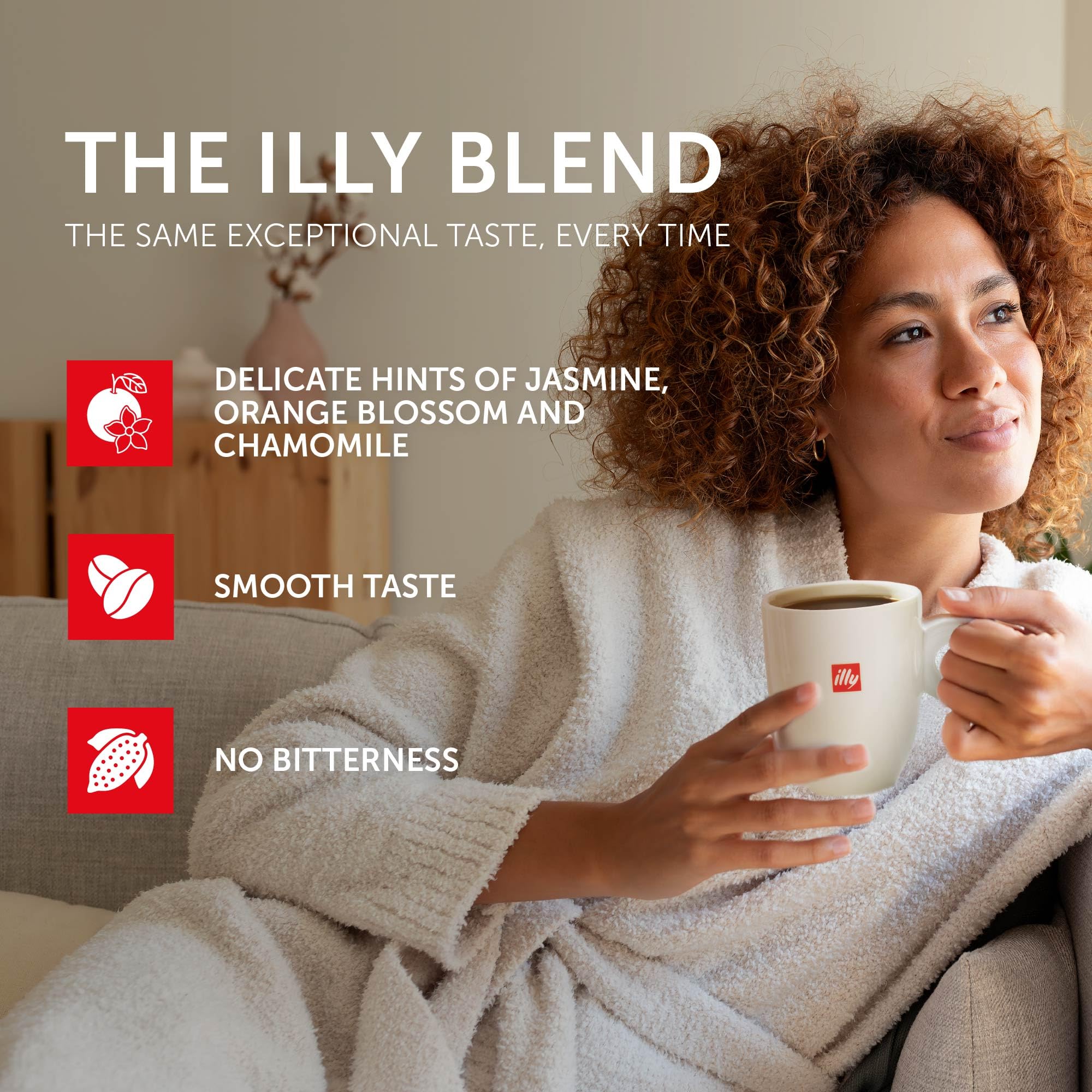 illy Whole Bean Coffee, Etiopa Single Origin Medium Roast, 8.8oz, 6 Pack