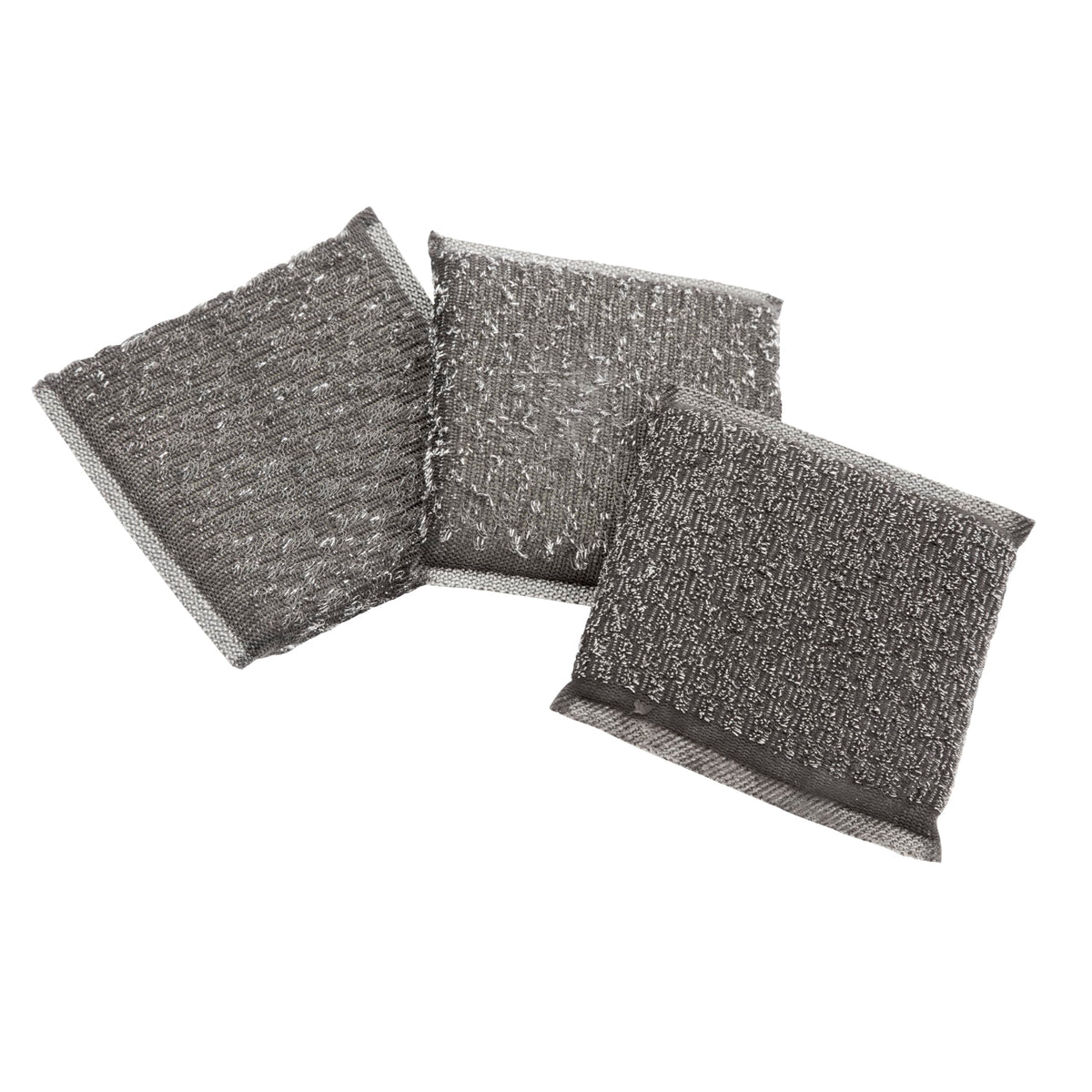 Cuisinart 5-Piece Grill & Griddle Scrubber Set, Bristle Free Stainless Steel 3 Steam Cleaning Sponges with Water Tray, Perfect for Grill & Griddle Cleaning Easy Stain Remover, BBQ & Camping Tool
