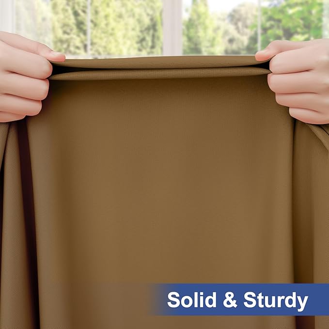 homing Rectangle Table Cloth Cover, Water-Resistant Polyester Elastic Fitted Tablecloth, Fits for 4 Foot Folding Tables, Washable Table Protector for Picnic, Camping, Outdoor (Brown, 24" x 48")