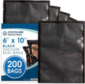 6" X 10" Vacuum Sealer Bags - 200 Count BPA-Free Food Storage Bags
