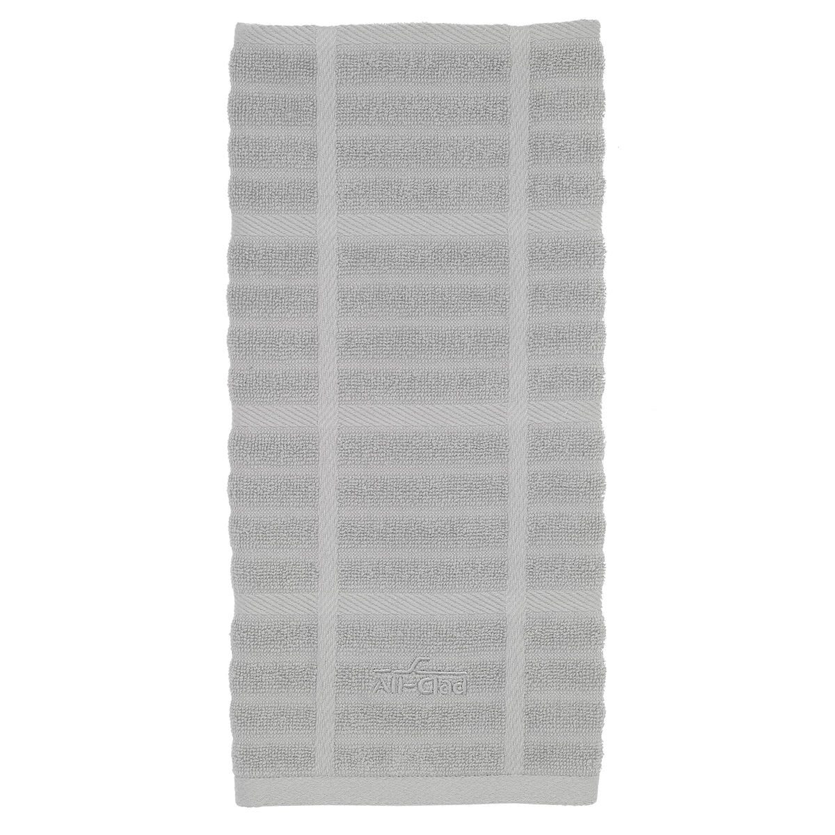 All-Clad Solid Kitchen Towels: Highly Absorbent, Super Soft Long Lasting - 100% Cotton, 17"x30" Tea Towels for Cleaning & Drying Dishes, Pans, Glassware, or Countertops, (2-Pack), Fennel