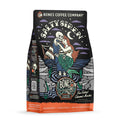 Bones Coffee Company Salty Siren, Sea Salted Caramel Chocolate Flavored Coffee, Medium Roast Low Acid Arabica Beans Compatible with Auto drip and French Press Coffee Maker, 12 Oz Whole Bean