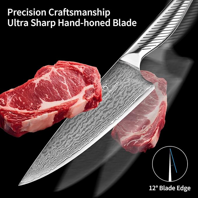 NANFANG BROTHERS® 16-Piece VG10 Damascus Knife Set