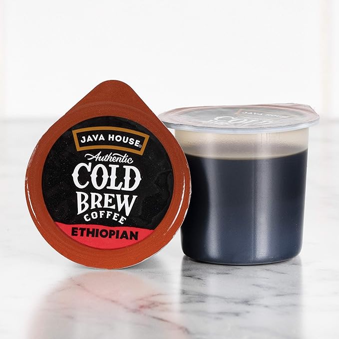 Java House Cold Brew Coffee Concentrate, Ethiopian, 1.35 Fl Oz