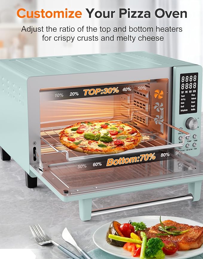 Nuwave Bravo Pro Smart Air Fryer Toaster Oven Countertop Combo