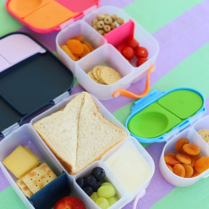 b.box Snack Box, Snack Containers for Kids, Kids Lunch Box, Toddler Snacks
