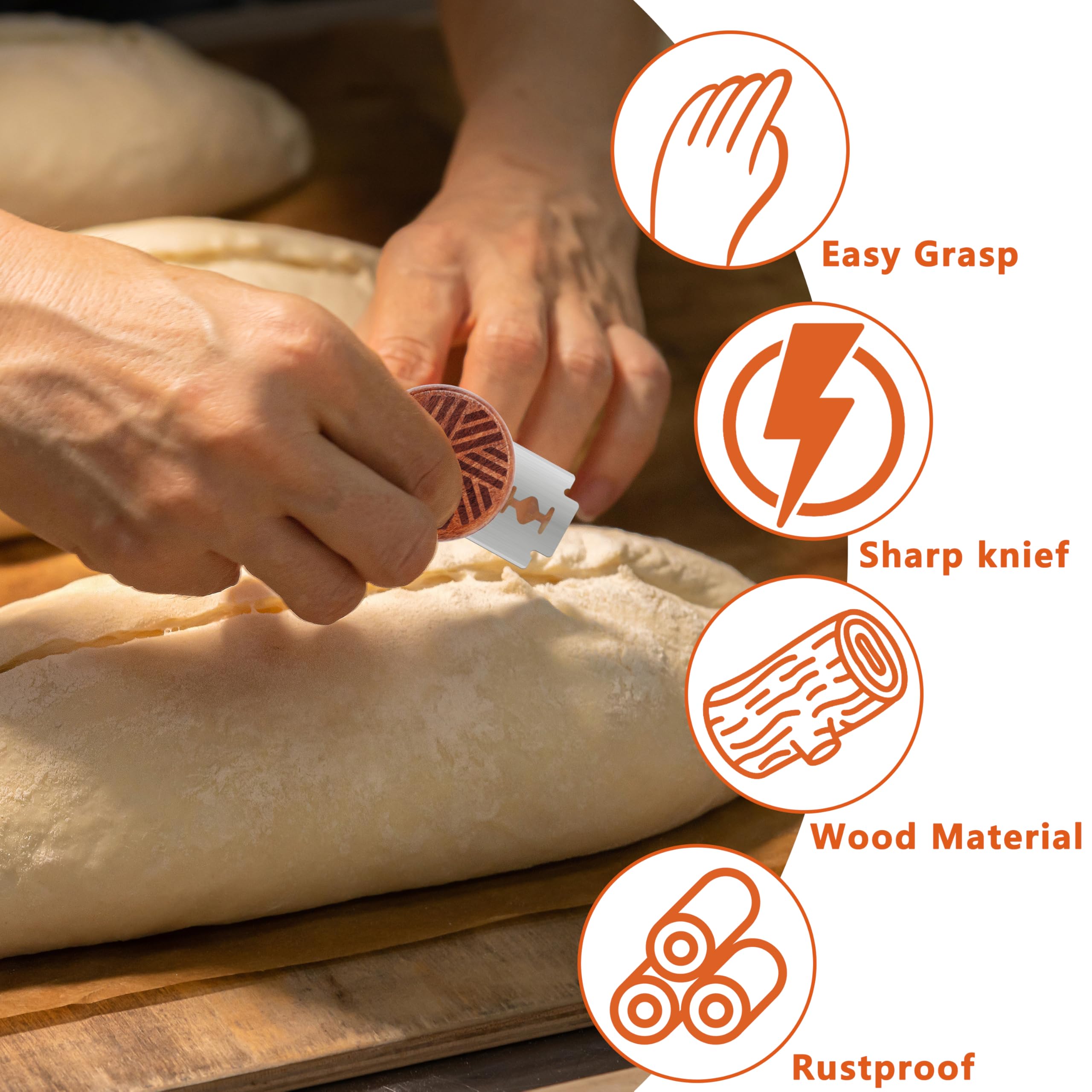 Epritliber UFO Bread Lame for Sourdough,Bread Scorer Sourdough Tool,Lines