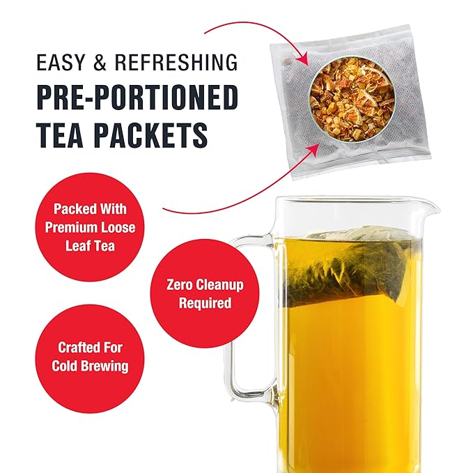 Tiesta Tea - Maui Mango Cold Brew, Loose Leaf, Mango Pineapple Herbal Tea