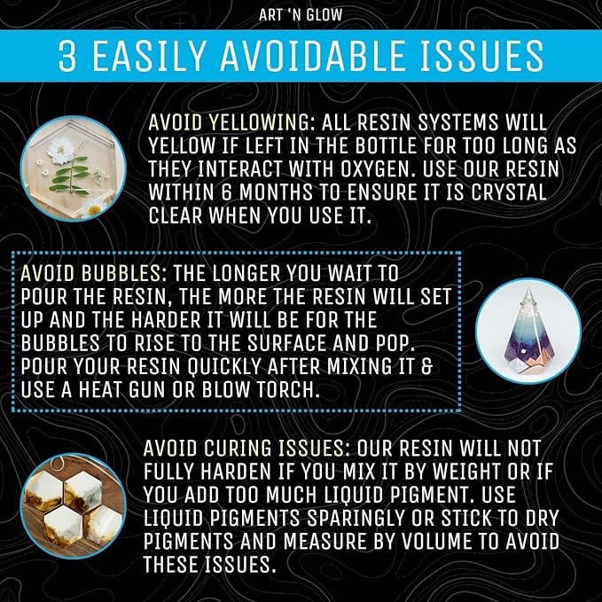 Crystal Clear Epoxy Resin 1 Gallon - Food Safe, UV Resistant, Bubble Free