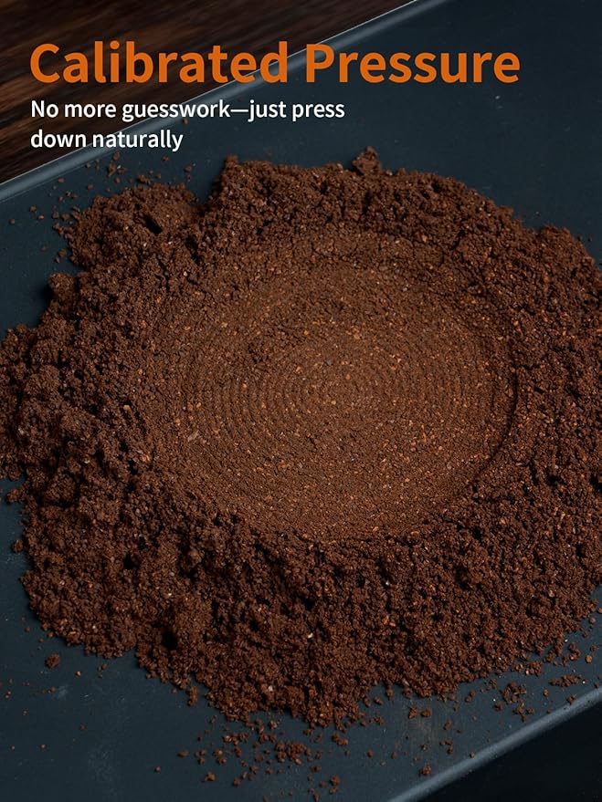 53.3mm Espresso Tamper, Coffee Espresso Accessories with Ergonomic Handle