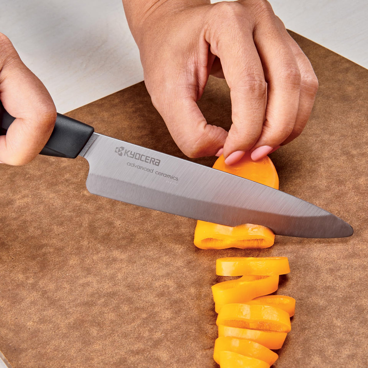 KYOCERA INNOVATIONblack 4-Piece Kitchen Knife Set: Essential Ceramic Blades