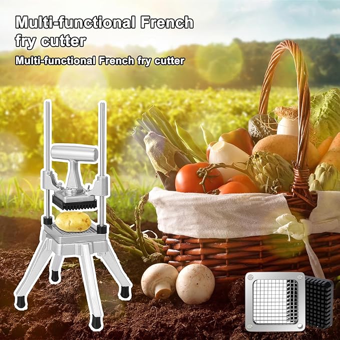 KELEYU 2Pcs 1/4''Commercial Vegetable Replacement Chopper Blade