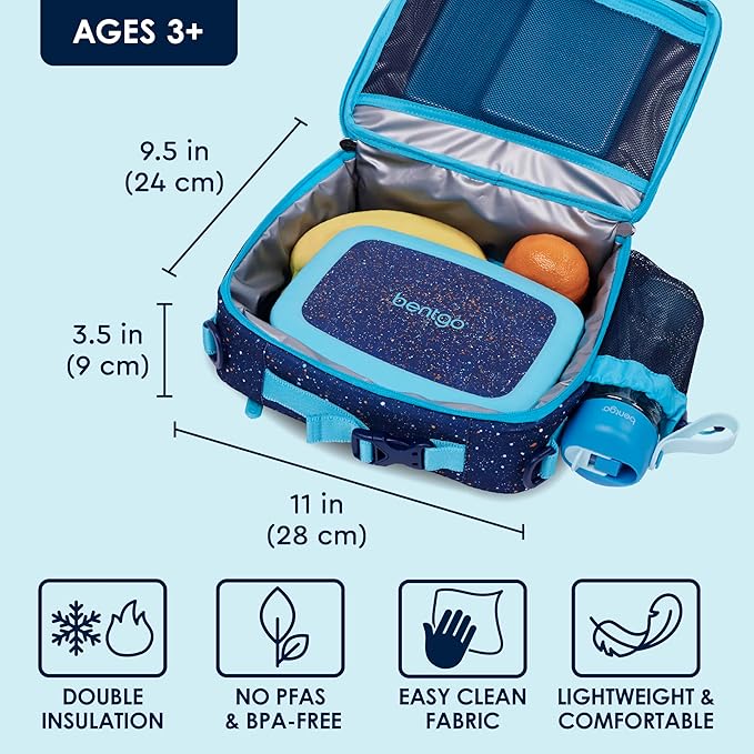 Bentgo Kids Prints Double-Insulated Reusable Lunch Bag